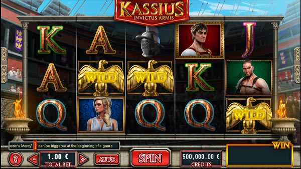 Kassius Invictus Armis Free Slot