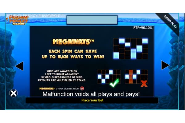 Fishin Frenzy Megaways Slot Winning Ways